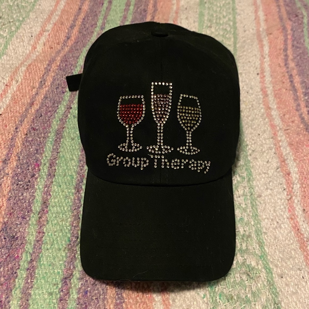 ‘Group Therapy’ Wine Lover Hat